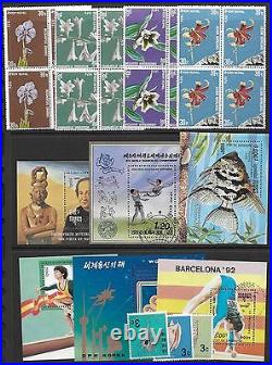 Cambodia Korea Bhutan Nepal 1960-1980 Collection Of Honduras Almost All Mint