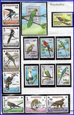 Cambodia Korea Bhutan Nepal 1960-1980 Collection Of Honduras Almost All Mint