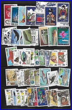 Cambodia Korea Bhutan Nepal 1960-1980 Collection Of Honduras Almost All Mint