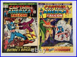 Captain America Bronze Lot/Run (20) #149 168 Unbroken Run Marvel 1972-1973