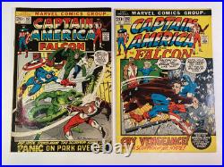 Captain America Bronze Lot/Run (20) #149 168 Unbroken Run Marvel 1972-1973