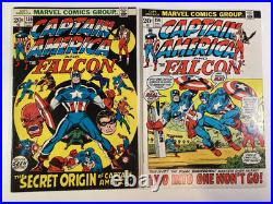 Captain America Bronze Lot/Run (20) #149 168 Unbroken Run Marvel 1972-1973