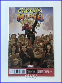 Captain Marvel 14, 17. All New Marvel Now Point One 1 1st Kamala Khan Lot 2014