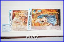 Caribbean Christmas Collection Of 350+ Stamps All Mint Stored In Stock Book