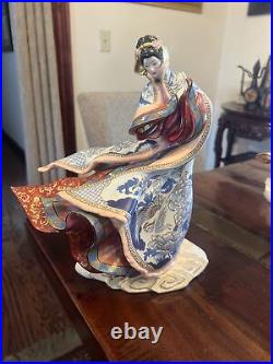 Caroline Young Franklin Mint Porcelain LE Figurine Empress Of The Snow
