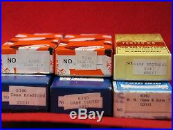Case Classics 5340 & 6340 set of 6 with boxes-serial #0031-all pristine mint