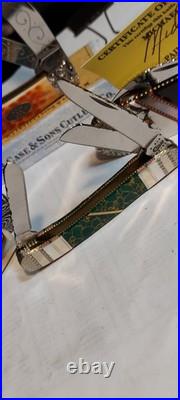 Case Xx lot of 4 Custom Pocket Knives All In N/M Condition