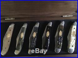 Case xx Peanut Collection 1992 6 Knives All Mint 1 Of 500 Sets