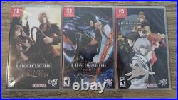 Castlevania Dominus Collection (ALL Covers) Limited Run Switch Lot of 3