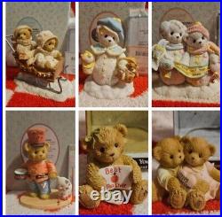 Cherished Teddies Lot Of 6 Figurines