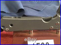 Chris Reeve Knife Small Sebenza 21 All Papers And Accessories 2010 Mint In Box