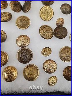 Civil War Button Lot Relic ALL ORIGINAL HUGE COLLECTION RARE CONFEDERATE UNION