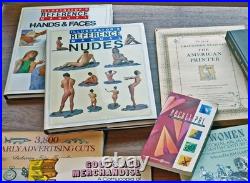 Clip Art Collection #1 (Lot of 34) 26 Dover, 8 reference books all VG+