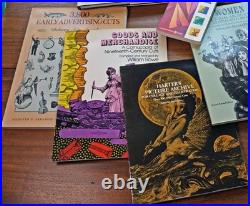 Clip Art Collection #1 (Lot of 34) 26 Dover, 8 reference books all VG+
