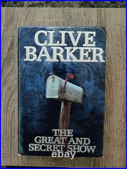 Clive Barker Collection Lot Of 10 -All 1st Editions- 2 Signed
