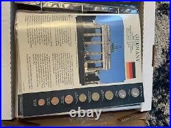 Coin Sets From Around The World By The Postal Comm. Society ALL 50 Countries