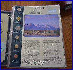 Coin Sets From Around The World By The Postal Comm. Society ALL 50 Countries