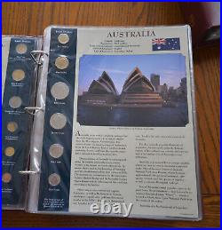 Coin Sets From Around The World By The Postal Comm. Society ALL 50 Countries