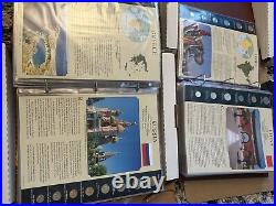 Coin Sets From Around The World By The Postal Comm. Society ALL 50 Countries