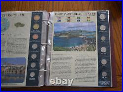 Coin Sets From Around The World By The Postal Comm. Society ALL 50 Countries