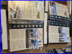 Coin Sets From Around The World By The Postal Comm. Society ALL 50 Countries