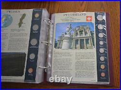 Coin Sets From Around The World By The Postal Comm. Society ALL 50 Countries