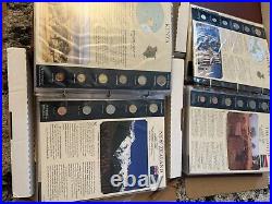 Coin Sets From Around The World By The Postal Comm. Society ALL 50 Countries