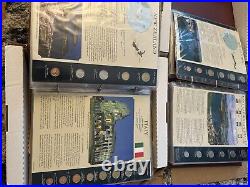 Coin Sets From Around The World By The Postal Comm. Society ALL 50 Countries