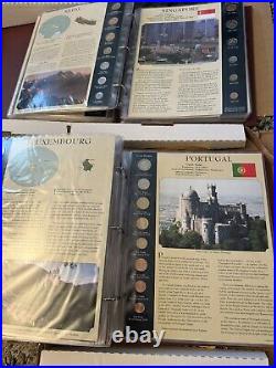 Coin Sets From Around The World By The Postal Comm. Society ALL 50 Countries
