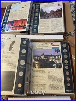 Coin Sets From Around The World By The Postal Comm. Society ALL 50 Countries