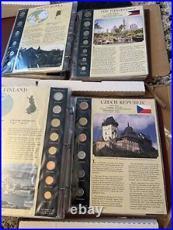 Coin Sets From Around The World By The Postal Comm. Society ALL 50 Countries