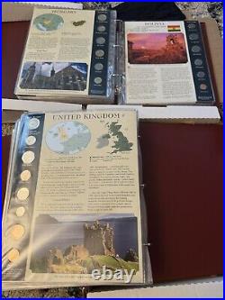 Coin Sets From Around The World By The Postal Comm. Society ALL 50 Countries