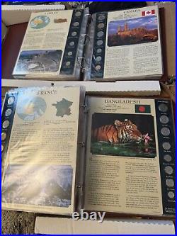 Coin Sets From Around The World By The Postal Comm. Society ALL 50 Countries