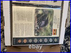 Coin Sets From Around The World By The Postal Comm. Society ALL 50 Countries