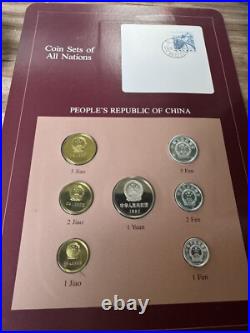 Coin Sets Of All Nations Volume I By The Franklin Mint Includes China Coin Sets Of All Nations Volume I By The Franklin Mint Includes China