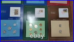 Coin Sets of All Nations SAN TOME SOMALI and More TOTAL 9 SETS Last Assembled