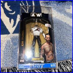 Collect Forever AEW Lot Of 3 CM Punk Sting Kenny Omega