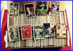 Collection Lot of 1400 Assorted Mark McGwire Baseball Cards All Years Companies