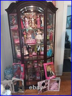 Collection Of Barbie Dolls Lot Of 50 Boxed And Unboxed 1990 And 1980s