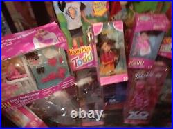 Collection Of Barbie Dolls Lot Of 50 Boxed And Unboxed 1990 And 1980s