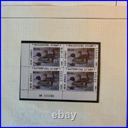 Collection Of Us Ducks All Stamps Never Hinged Mostly Blocks Four N784