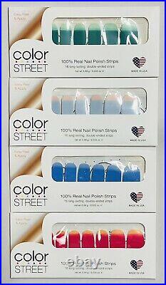 Color Street SEASIDE DREAMS COLLECTION! RETIRED RARE HTF? , All 7 Sets, MINT