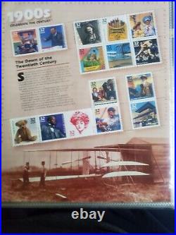 Commemorative Stamp Collection Celebrate the Century 1900's-70's All Mint USPS