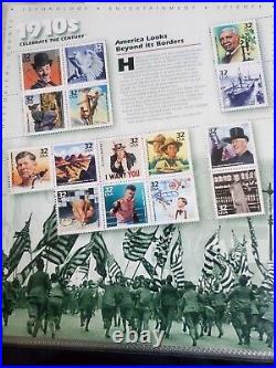 Commemorative Stamp Collection Celebrate the Century 1900's-70's All Mint USPS