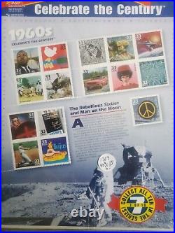 Commemorative Stamp Collection Celebrate the Century 1900's-70's All Mint USPS