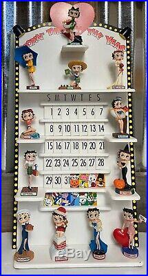 Complete Betty Boop Calendar Boppin Through The Year Danbury Mint All Figurines