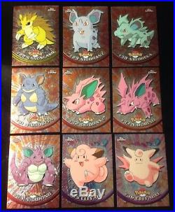 Complete Chrome Set Pokemon Topps Series 1 All 78 Cards Mint incudes Charizard