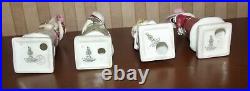 Complete Set Of 18 Royal Doulton Kate Greenaway & 2 Display Stands England Mint