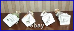 Complete Set Of 18 Royal Doulton Kate Greenaway & 2 Display Stands England Mint