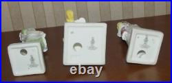 Complete Set Of 18 Royal Doulton Kate Greenaway & 2 Display Stands England Mint